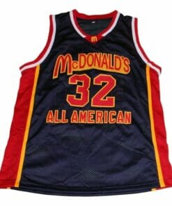 Lebron James #32 McDonalds All American Basketball Jersey Black