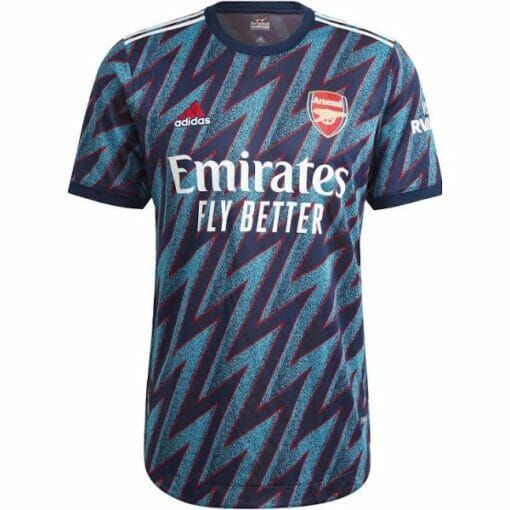 21-22 Arsenal Third Jersey Custom Name and Number Jersey