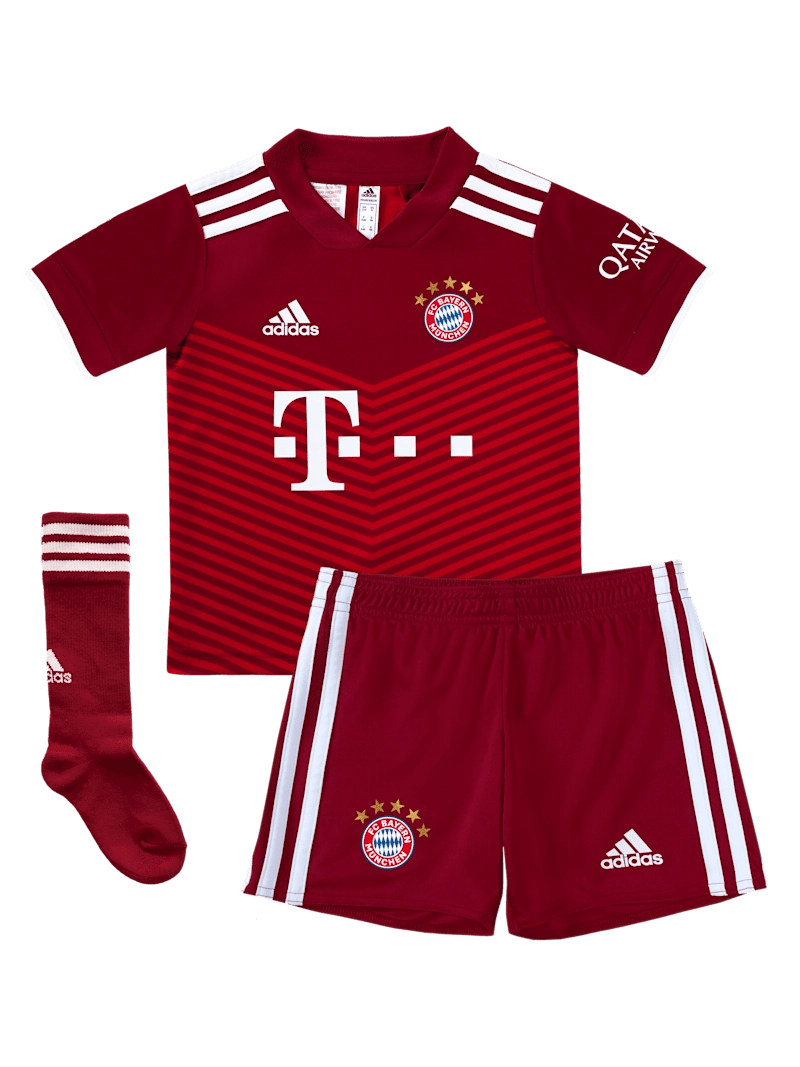 21-22 Bayern Munich Home Kids Kit Custom Name and Number Jersey 1 21-22 Bayern Munich Home Kids Kit Custom Name and Number Jersey