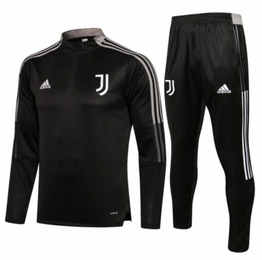 21-22 Juventus Black Tracksuit