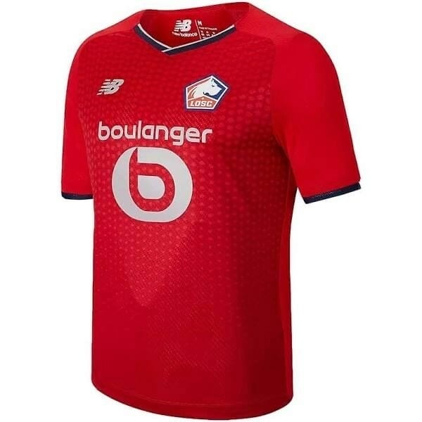 21-22 Lille LOSC Home Jersey Custom Name and Number Jersey 1 21-22 Lille LOSC Home Jersey Custom Name and Number Jersey