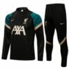 21-22 Liverpool Black Tracksuit