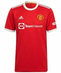 21-22 Man U Home Jersey Custom Name and Number Jersey