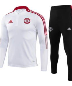 21-22 Man U White Tracksuit