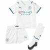 21-22 Manchester City Away Kids Kit Custom Name and Number Jersey