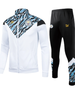 21-22 Manchester City White Camo Tracksuit