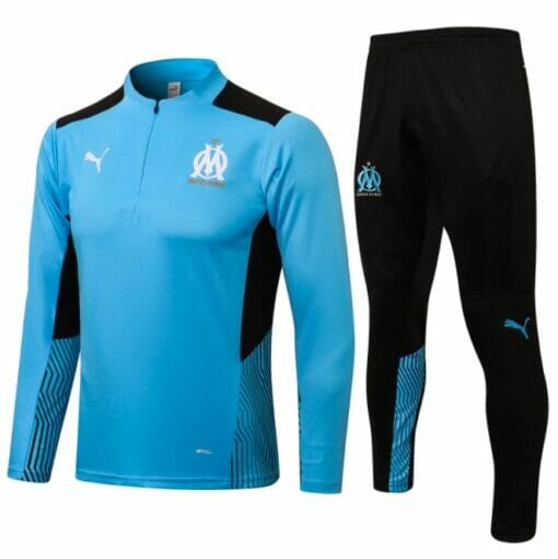 21-22 Marseille Light Blue Tracksuit
