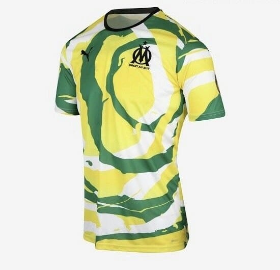 21-22 Marseille OM Africa Yellow Jersey Custom Name and Number Jersey 1 21-22 Marseille OM Africa Yellow Jersey Custom Name and Number Jersey