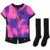 21-22 PSG Fourth Kids Kit Custom Name and Number Jersey