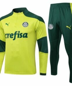 21-22 Palmeiras Neon Yellow Tracksuit