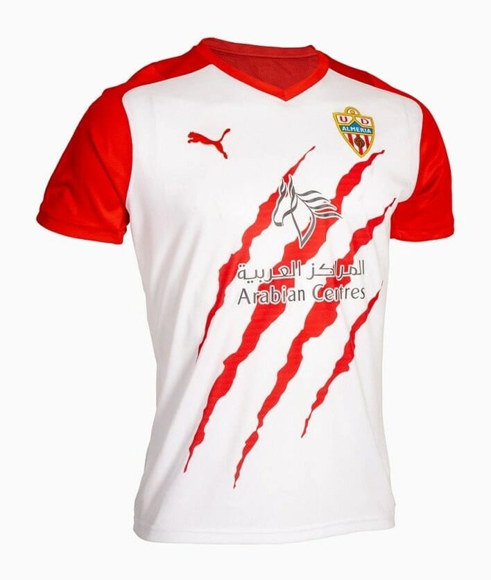 21-22 U.D. Almería Home Jersey Custom Name and Number Jersey 1 21-22 U.D. Almería Home Jersey Custom Name and Number Jersey