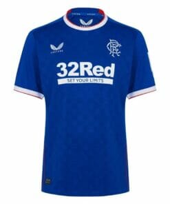22-23 Glasgow Rangers FC Home Jersey Custom Name and Number Jersey