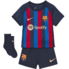 22-23 Kids Barcelona Home Kit Custom Name and Number Jersey