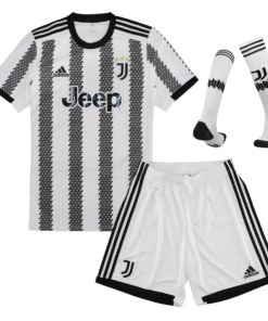 22-23 Kids Juventus Home Kit Custom Name and Number Jersey
