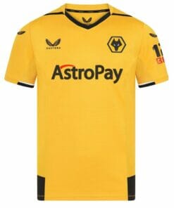 22-23 Wolverhampton Wolves Home Jersey Custom Name and Number Jersey