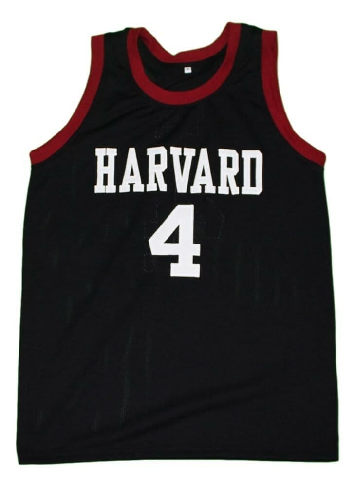 Eremy Lin #4 Harvard Basketball Jersey Black 2 Eremy Lin #4 Harvard Basketball Jersey Black