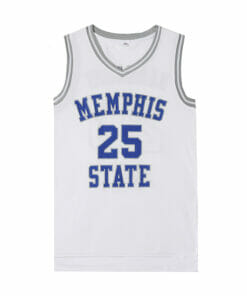 Alternative view of Memphis Grizzlies #25 Chandler Parsons Movie Basketball Jersey White