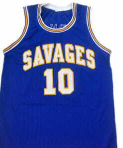 Dennis Rodman #10 Oklahoma Savages Basketball Jersey Blue