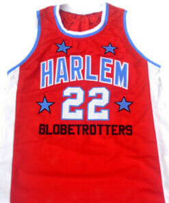 Curly #22 Harlem Globetrotters Basketball Jersey Red