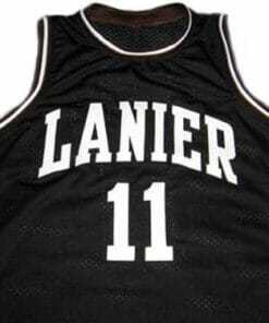 Monta Ellis #11 Lanier High School Basketball Jersey Black