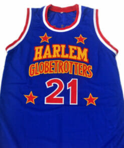 Kevin Special K #21 Harlem Globetrotters Basketball Jersey Blue