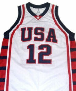 Amare Stoudemire #12 Team USA Basketball Jersey White