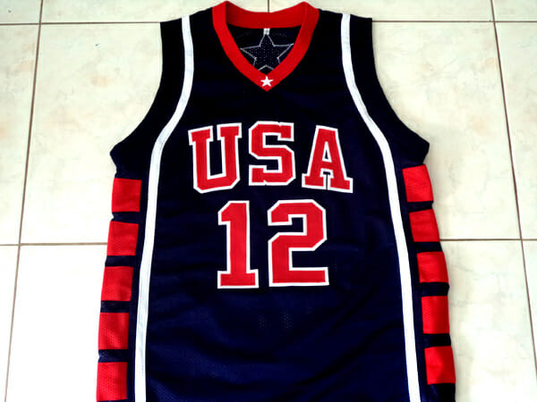 Amare Stoudemire #12 Team USA Basketball Jersey Navy Blue 2 Amare Stoudemire #12 Team USA Basketball Jersey Navy Blue
