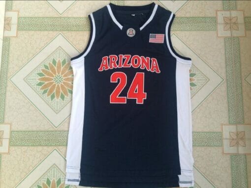 Arizona Wildcats #24 Andre Iguodala NCAA Basketball Jersey - Image 2