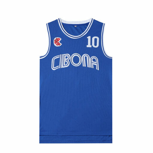 Cibona Zagreb College Drazen Petrovic Basketball Jersey