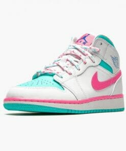 Alternative view of Air Jordan 1 Mid Digital Pink