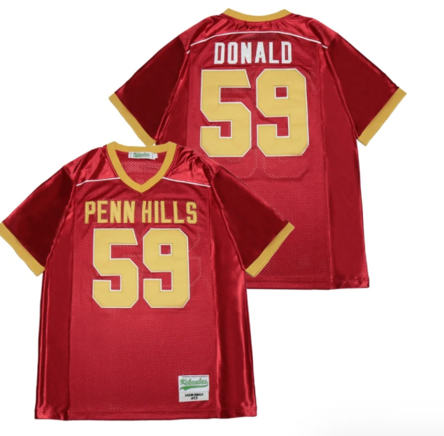 Aaron Donald #59 Penn Hills High School Football Jersey 1 Aaron Donald #59 Penn Hills High School Football Jersey