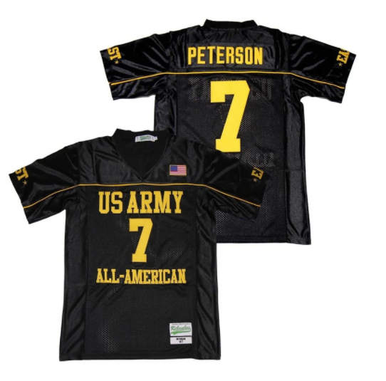 Adrian Peterson #7 U.S. Army All-American Football Jersey 1 Adrian Peterson #7 U.S. Army All-American Football Jersey