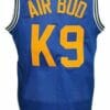 Air Bud K9 Timberwolves Basketball Jersey New Sewn Blue