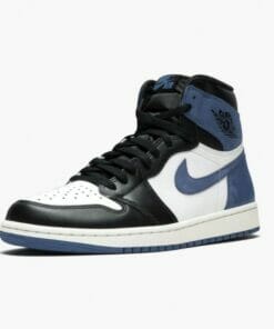 Air Jordan 1 Retro High Blue Moon 555088 115 MensWomens AJ1 Shoes 3 550x550 2