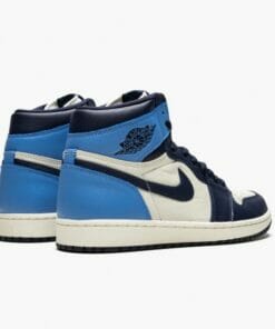 Air Jordan 1 Retro High OG ObsidianUniversity Blue Basketball Shoes 555088 140 AJ1 Sneakers 3 550x550 1