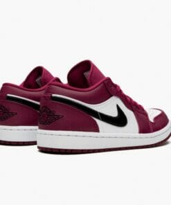 Air Jordan 1 Retro Low Noble Red Unisex Basketball Shoes 553558 604 Noble RedBlack White AJ1 Jordan Sneakers 3 550x550 1