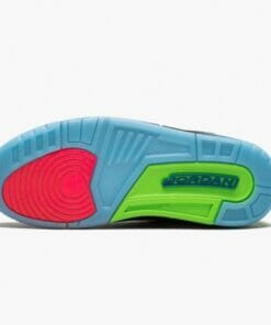 Air Jordan 3 Retro Quai54 Unisex Basketball Shoes AT9195 001 BlackBlack Electric Green AJ3 Jordan Sneakers 5 550x550 1