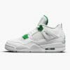 Air Jordan 4 Retro Metallic Green