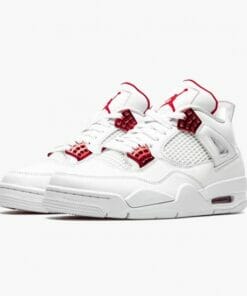 Air Jordan 4 Retro Metallic Red Unisex Basketball Shoes CT8527 112 WhiteMetallic Silver Univers AJ4 Jordan Sneakers 2 550x550 1