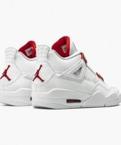 Air Jordan 4 Retro Metallic Red Unisex Basketball Shoes CT8527 112 WhiteMetallic Silver Univers AJ4 Jordan Sneakers 3 550x550 1