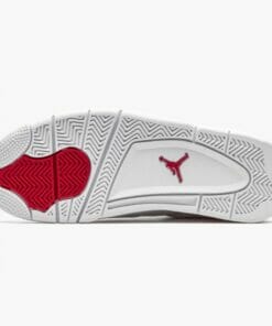 Air Jordan 4 Retro Metallic Red Unisex Basketball Shoes CT8527 112 WhiteMetallic Silver Univers AJ4 Jordan Sneakers 5 550x550 1