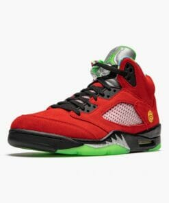 Air Jordan 5 Retro What The Mens Basketball Shoes Varsity MaizeCourt Purple Gho CZ5725 700 AJ5 Jordan Sneakers 4 1000x1000 1