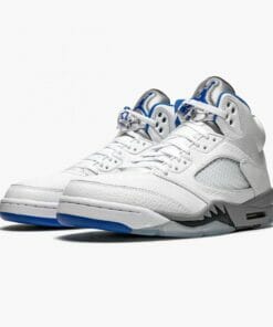 Air Jordan 5 Retro White Stealth DD0587 140 White Stealth Black Hyper Roya Mens AJ5 Jordan Sneakers 2 1000x1000 1