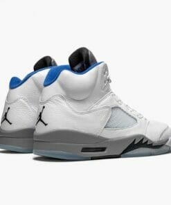 Air Jordan 5 Retro White Stealth DD0587 140 White Stealth Black Hyper Roya Mens AJ5 Jordan Sneakers 3 1000x1000 1