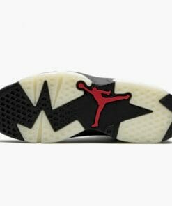 Air Jordan 6 Retro Washed Denim Unisex Basketball Shoes 384664 060 Black SailVarsity Red AJ6 Black Jordan Sneakers 5 1000x1000 1