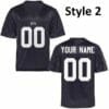 Akron Zips Custom Jersey Name Number College Football Black