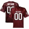 Alabama A&M Custom Jersey Name and Number Football