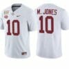 Alabama Crimson Tide #10 Mac Jones NCAA Football Jersey White