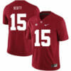 Alabama Crimson Tide #15 JK Scott College Football Jersey Red 6 Alabama Crimson Tide #15 JK Scott College Football Jersey Red
