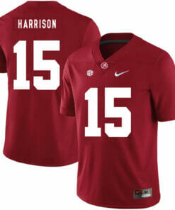 Alabama Crimson Tide #15 Ronnie Harrison College Football Jersey Red